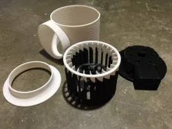 K40 extraction fan upgrade