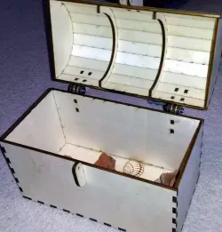 Laser Cut Treasure Chest