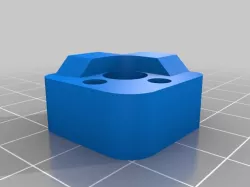 Lulzbot Taz 6 13mm Bed Levelling Spacer Upgrade; Improved Wire Clearance, Proper Fit for Optional Modular Bed, Improved Levelling