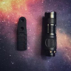 M-Lok Picatinny Rail with Flashlight Holder