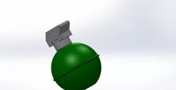 M67 Grenade Container for airsoft V2
