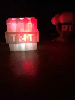 Minecraft TNT Nightlight