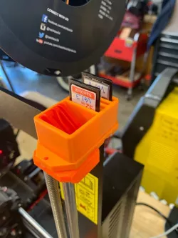 Modified Prusa SD Card Topper