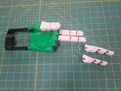 Modular Flexy Hand 2 (Interchangeable fingers)