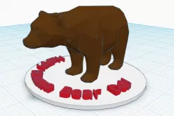 Mothers Day Bear Statue Gift!