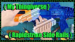 Nerf Rapidstrike Side Rails Attachment