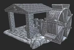 OpenForge - Open-air Water Wheel Mill