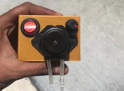 Peristaltic pump enclosure