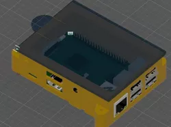 Raspberry Pi 3.5in HDMI case