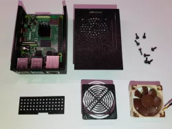 Raspberry Pi 4B Box (Noctua Fan variable)