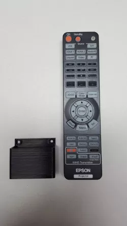 Remote control holder for Epson projector