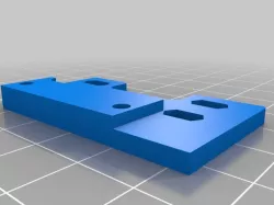 Servo Bracket Cap Adjustable