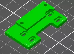 Servo Bracket Cap Adjustable