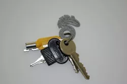 Shadowrun logo key-ring / key-token