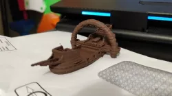 Simple Airship Sliced ( Eberron Elemental Skyship )