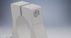 Soporte Ruleman 22mm diseñado a 23mm externo con Tuerca hexágono
