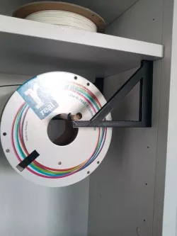 spool holder for ikea cabinet