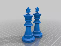 Star of David/Magen David Chess King
