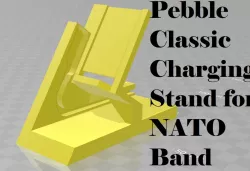 Stronger Pebble Classic Charging Stand for NATO Band