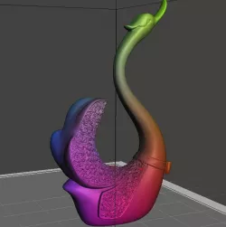 Stronghero3D A pair of Swans