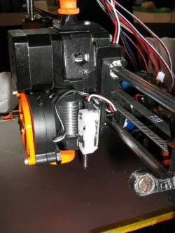 Support for Touch-Mi sensor magnet (ANet A8, Prusa i3, Bear, etc)