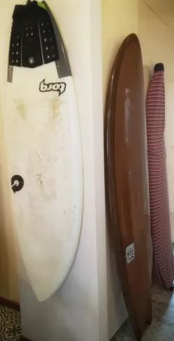 surfboard wall hook