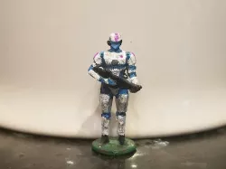 Tachyon Nine - Krogek Soldier (Sci-Fi Soldier Miniature 25mm)