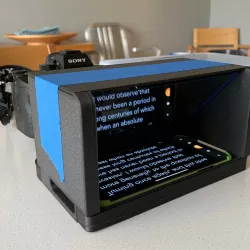 Teleprompter Brickhouse –  Solid Platform for DSLR/Full Frame Camera & Mobile Device