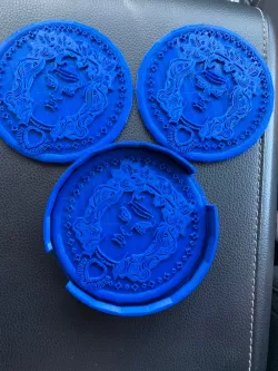 The Dick Show Coaster and Holder