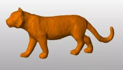 Tiger toy scan