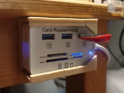 USB Hub Table Mount