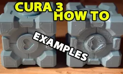 Weighted Companion Cube 3D Printable Version