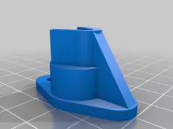 Wire drying shelf support with FreeCAD source
