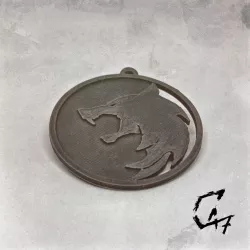 Witcher Series Medallion - Wolf