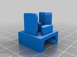 2020 / Ender 3 Extended Filament clip (Increased Support)