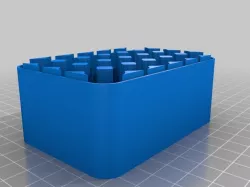 24 AA Battery Case Bottom