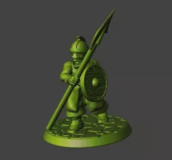 28mm - Orc / Goblin / Hobgoblin with Spear / Pike