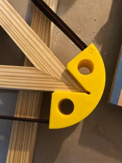 45° Corner for Harbor Freight Band Clamp