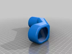 80mm Quick 6090 CNC dust shoe