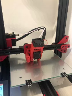 Alfawise U30 Support fan 40x40 with support for comparator