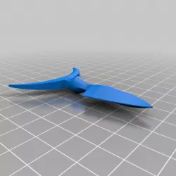 arrow head with fin