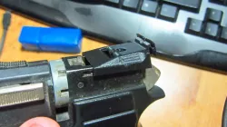 Baikal MP-651K rear sight