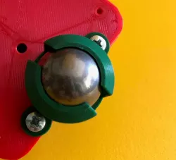 Ball wheel (for old mouse ball: 19mm)