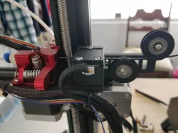 Baseplate for the dualgear extruder for the Creality CR10 (S)