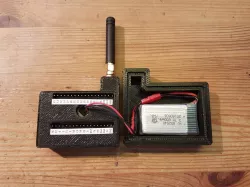 Battery Mod for my Heltec ESP32 LoRa Wifi Case -- Akku Mod für mein Heltec ESP32 LoRa Wifi Gehäuse