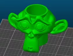 Blender Monkey Pen Cup