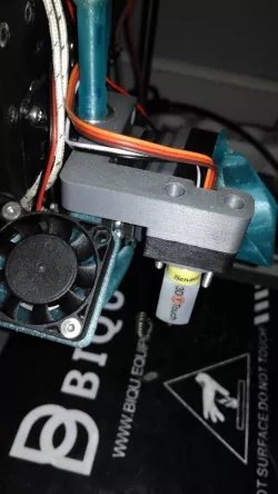 BLTouch Mount and spacer for Volcano block (E3D hotend)