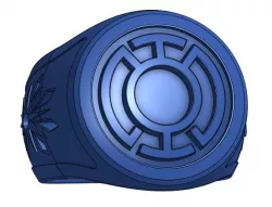 Blue Lantern Ring