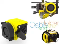 Cable holder and other for Prusa i4