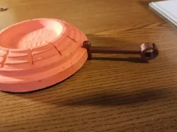 Clay pigeon wire hanger